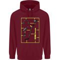 Metal Detecting Equipment ;Detector Stuff Childrens Kids Hoodie Maroon