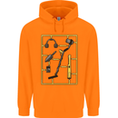 Metal Detecting Equipment ;Detector Stuff Childrens Kids Hoodie Orange