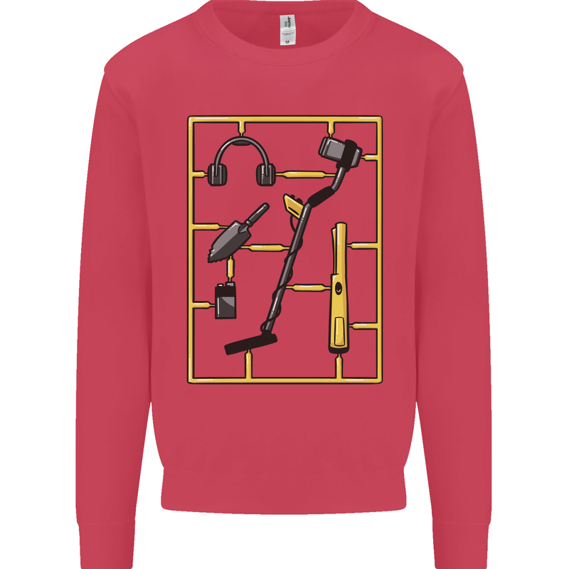 Metal Detecting Equipment ;Detector Stuff Kids Sweatshirt Jumper Heliconia