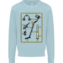 Metal Detecting Equipment ;Detector Stuff Kids Sweatshirt Jumper Light Blue