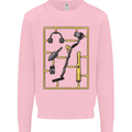 Metal Detecting Equipment ;Detector Stuff Kids Sweatshirt Jumper Light Pink