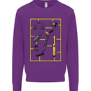 Metal Detecting Equipment ;Detector Stuff Kids Sweatshirt Jumper Purple