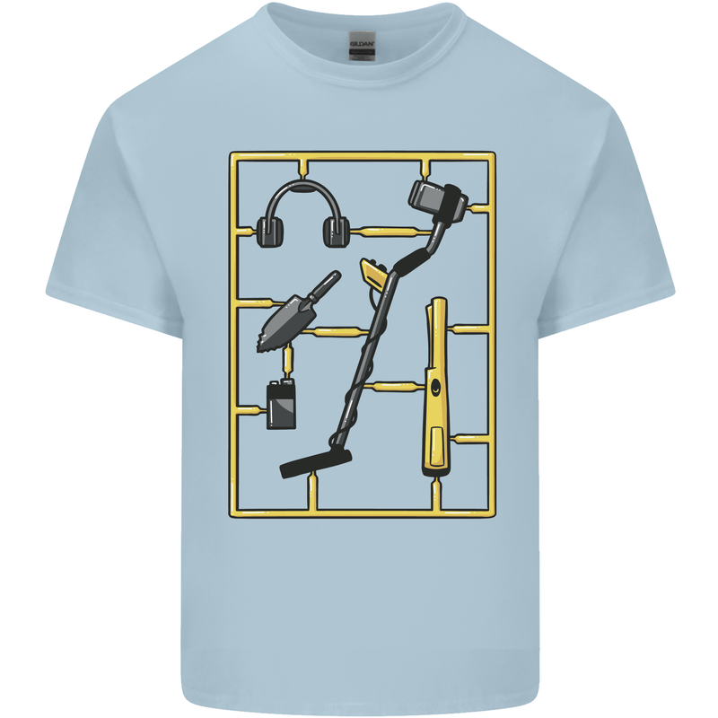 Metal Detecting Equipment ;Detector Stuff Kids T-Shirt Childrens Light Blue