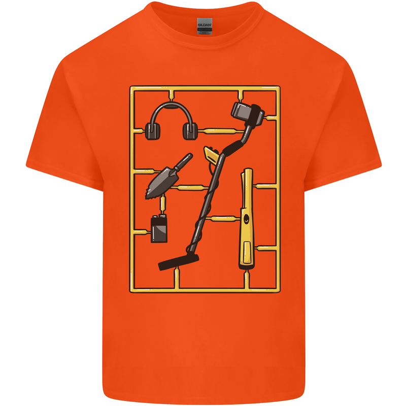 Metal Detecting Equipment ;Detector Stuff Kids T-Shirt Childrens Orange