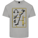 Metal Detecting Equipment ;Detector Stuff Kids T-Shirt Childrens Sports Grey