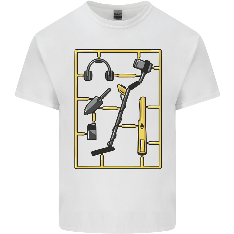 Metal Detecting Equipment ;Detector Stuff Kids T-Shirt Childrens White
