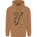 Metal Detecting Equipment ;Detector Stuff Mens 80% Cotton Hoodie Caramel Latte