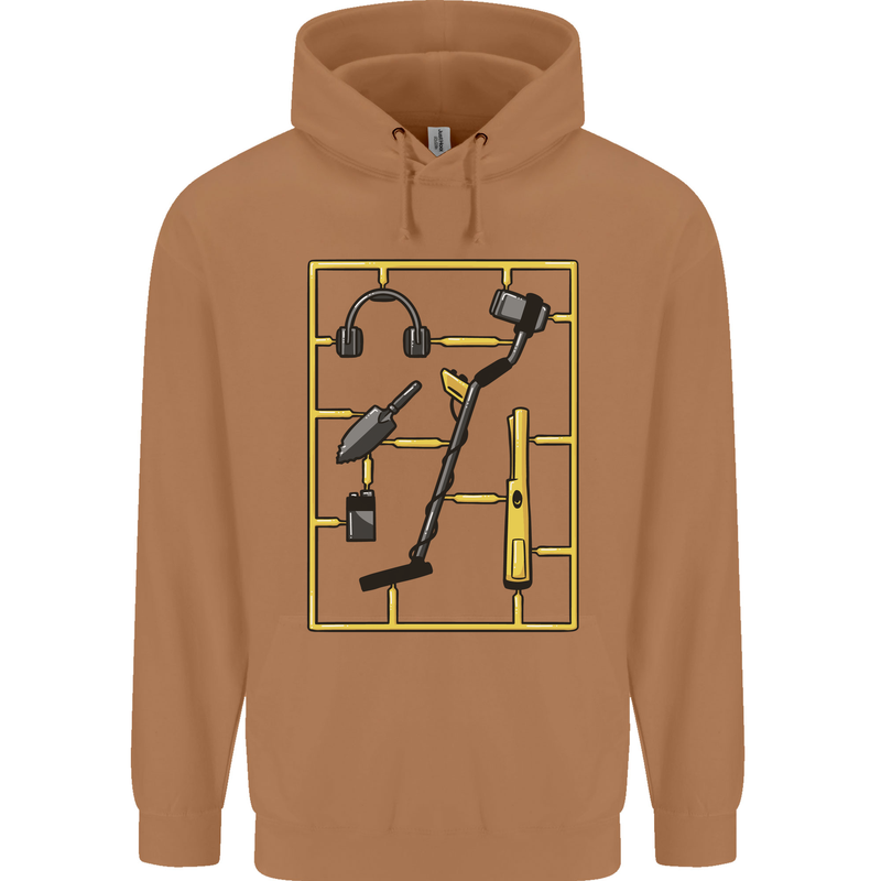 Metal Detecting Equipment ;Detector Stuff Mens 80% Cotton Hoodie Caramel Latte