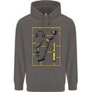 Metal Detecting Equipment ;Detector Stuff Mens 80% Cotton Hoodie Charcoal