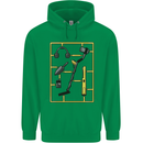 Metal Detecting Equipment ;Detector Stuff Mens 80% Cotton Hoodie Irish Green