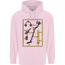 Metal Detecting Equipment ;Detector Stuff Mens 80% Cotton Hoodie Light Pink