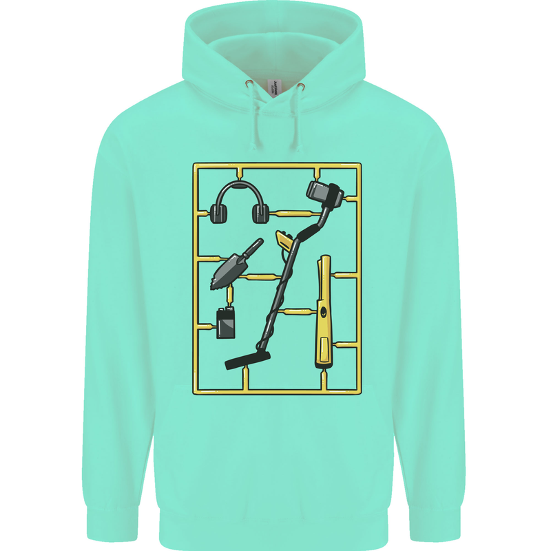 Metal Detecting Equipment ;Detector Stuff Mens 80% Cotton Hoodie Peppermint