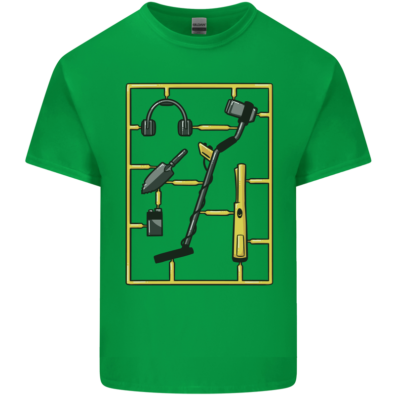 Metal Detecting Equipment ;Detector Stuff Mens Cotton T-Shirt Tee Top Irish Green