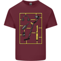 Metal Detecting Equipment ;Detector Stuff Mens Cotton T-Shirt Tee Top Maroon