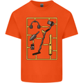 Metal Detecting Equipment ;Detector Stuff Mens Cotton T-Shirt Tee Top Orange