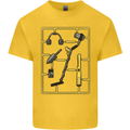 Metal Detecting Equipment ;Detector Stuff Mens Cotton T-Shirt Tee Top Yellow