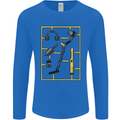 Metal Detecting Equipment ;Detector Stuff Mens Long Sleeve T-Shirt Royal Blue