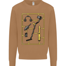 Metal Detecting Equipment ;Detector Stuff Mens Sweatshirt Jumper Caramel Latte
