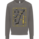 Metal Detecting Equipment ;Detector Stuff Mens Sweatshirt Jumper Charcoal