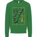 Metal Detecting Equipment ;Detector Stuff Mens Sweatshirt Jumper Irish Green