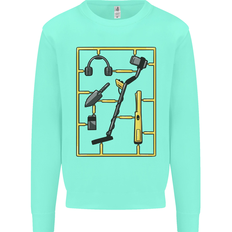 Metal Detecting Equipment ;Detector Stuff Mens Sweatshirt Jumper Peppermint