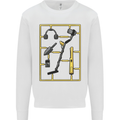 Metal Detecting Equipment ;Detector Stuff Mens Sweatshirt Jumper White