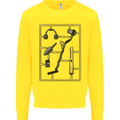 Metal Detecting Equipment ;Detector Stuff Mens Sweatshirt Jumper Yellow
