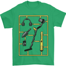 Metal Detecting Equipment ;Detector Stuff Mens T-Shirt 100% Cotton Irish Green
