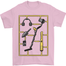 Metal Detecting Equipment ;Detector Stuff Mens T-Shirt 100% Cotton Light Pink