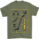 Metal Detecting Equipment ;Detector Stuff Mens T-Shirt 100% Cotton Military Green
