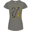Metal Detecting Equipment ;Detector Stuff Womens Petite Cut T-Shirt Charcoal