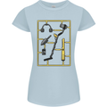 Metal Detecting Equipment ;Detector Stuff Womens Petite Cut T-Shirt Light Blue