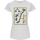Metal Detecting Equipment ;Detector Stuff Womens Petite Cut T-Shirt White