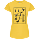 Metal Detecting Equipment ;Detector Stuff Womens Petite Cut T-Shirt Yellow