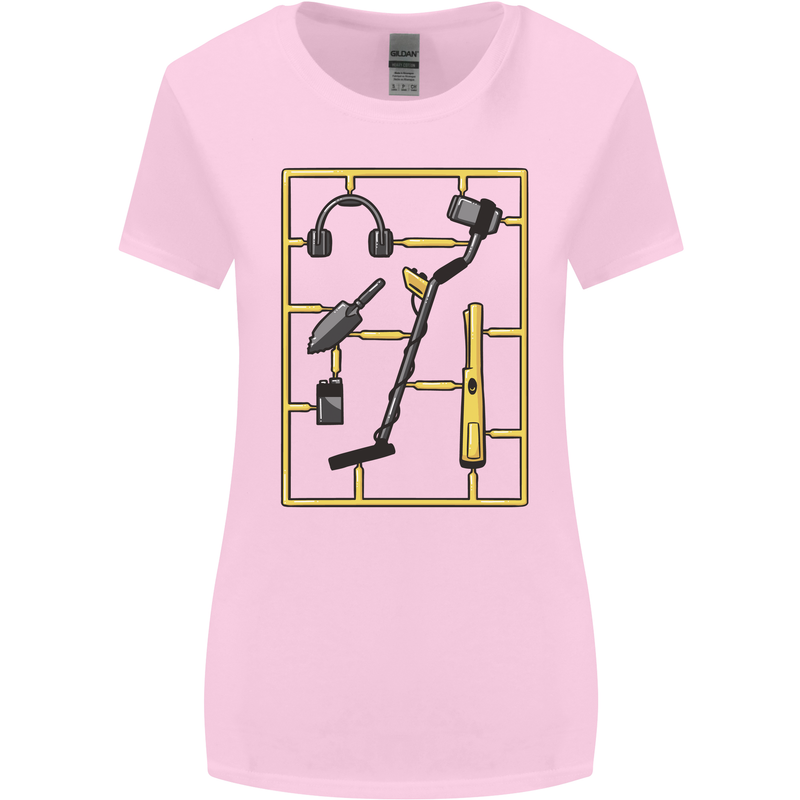 Metal Detecting Equipment ;Detector Stuff Womens Wider Cut T-Shirt Light Pink