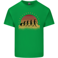 Metal Detecting Evolution Detector Kids T-Shirt Childrens Irish Green