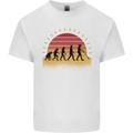 Metal Detecting Evolution Detector Kids T-Shirt Childrens White