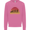 Metal Detecting Evolution Detector Mens Sweatshirt Jumper Azalea