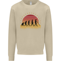 Metal Detecting Evolution Detector Mens Sweatshirt Jumper Sand