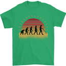 Metal Detecting Evolution Detector Mens T-Shirt 100% Cotton Irish Green