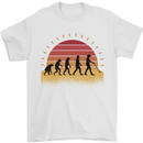 Metal Detecting Evolution Detector Mens T-Shirt 100% Cotton White