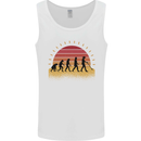 Metal Detecting Evolution Detector Mens Vest Tank Top White