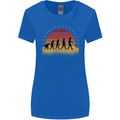 Metal Detecting Evolution Detector Womens Wider Cut T-Shirt Royal Blue