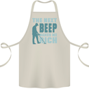 Metal Detecting The Next Beep Funny Cotton Apron 100% Organic Natural