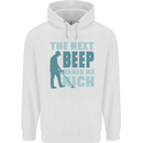Metal Detecting The Next Beep Funny Mens 80% Cotton Hoodie White