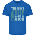 Metal Detecting The Next Beep Funny Mens Cotton T-Shirt Tee Top Royal Blue