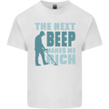 Metal Detecting The Next Beep Funny Mens Cotton T-Shirt Tee Top White