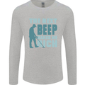 Metal Detecting The Next Beep Funny Mens Long Sleeve T-Shirt Sports Grey