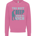 Metal Detecting The Next Beep Funny Mens Sweatshirt Jumper Azalea