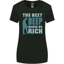 Metal Detecting The Next Beep Funny Womens Wider Cut T-Shirt Black